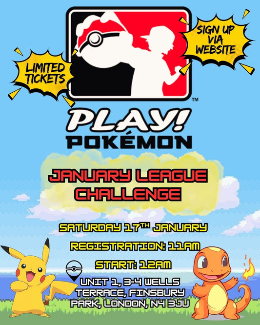 POKEMON PLAY - JANUARY LEAGUE CHALLENGE