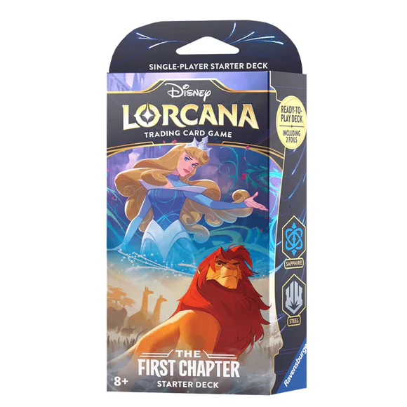 Disney Lorcana First Chapter Trading Card Game Starter Decks