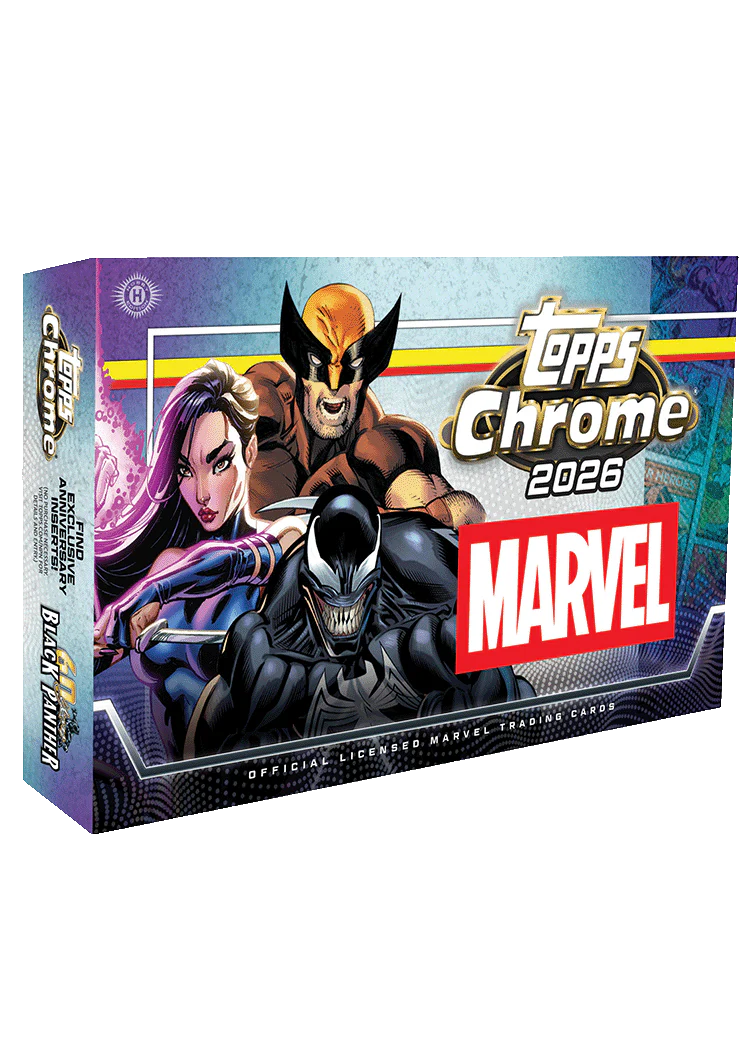 2026 Topps Chrome Marvel Comics - Hobby Box - Pre Order