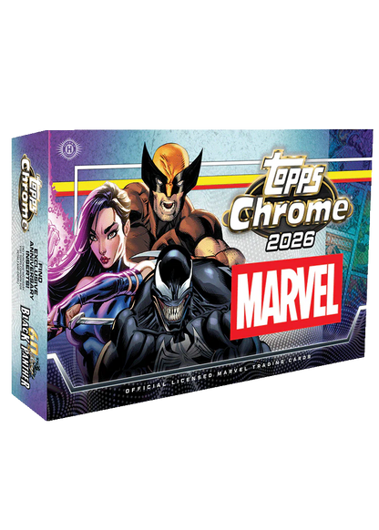 2026 Topps Chrome Marvel Comics - Hobby Box - Pre Order