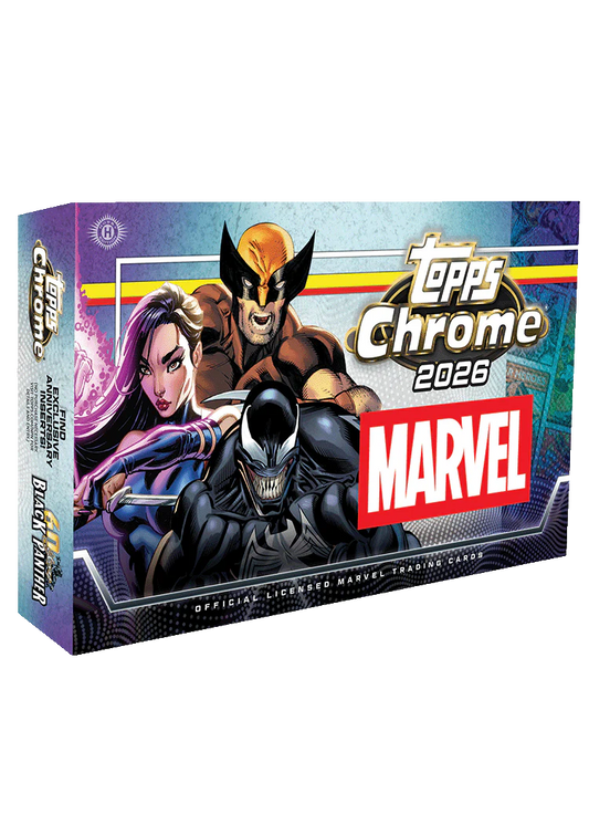 2026 Topps Chrome Marvel Comics - Hobby Box - Pre Order