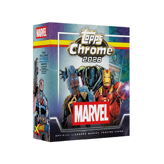 2026 Topps Chrome Marvel Comics - Mega Box - Pre Order