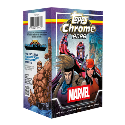 2026 Topps Chrome Marvel Comics - Value Box - Pre Order