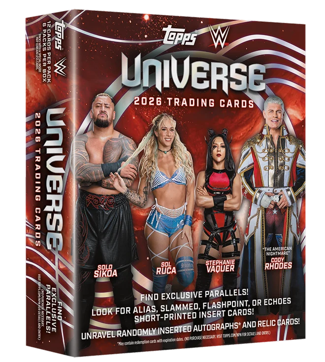 Topps Universe WWE 2026 - Mega Box - PRE-ORDER