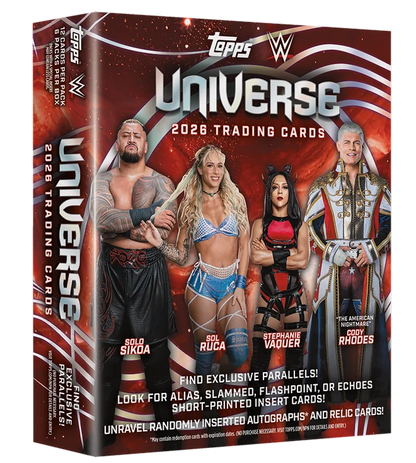 Topps Universe WWE 2026 - Mega Box - PRE-ORDER