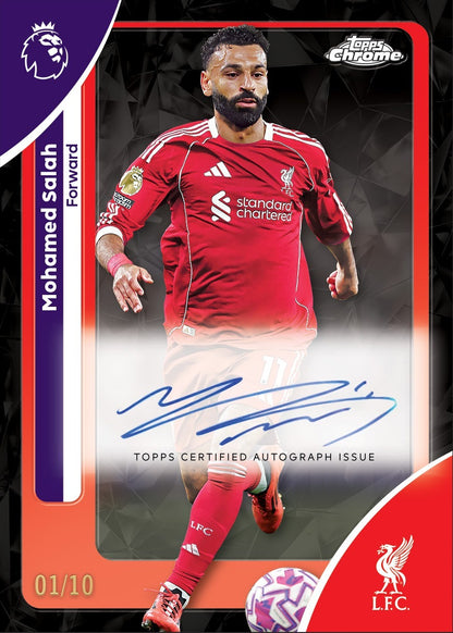 Topps Chrome Premier League Sapphire 2026