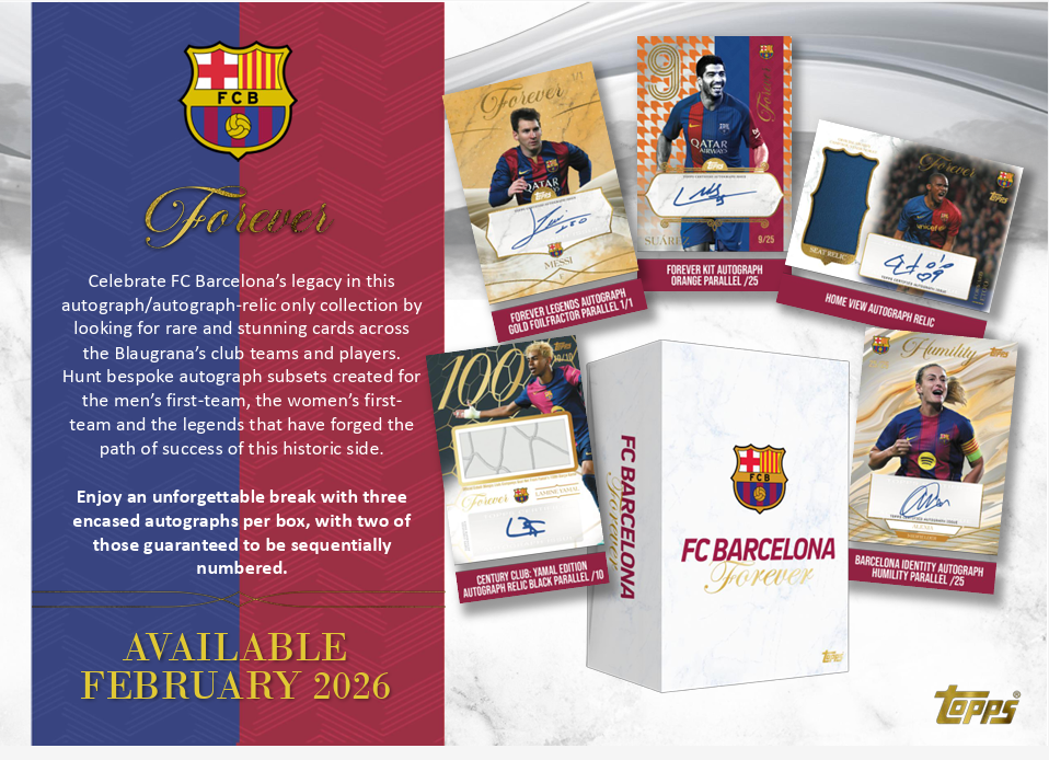 Topps Barcelona Forever Deck Box 2025/26