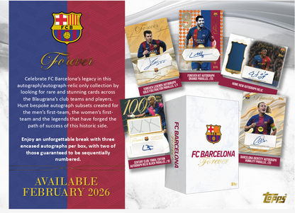 Topps Barcelona Forever Deck Box 2025/26