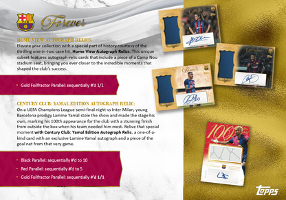 Topps Barcelona Forever Deck Box 2025/26