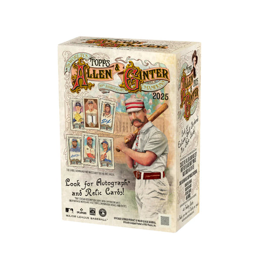 Topps Allen & Ginter Baseball 2025 Value Box - PRE-ORDER