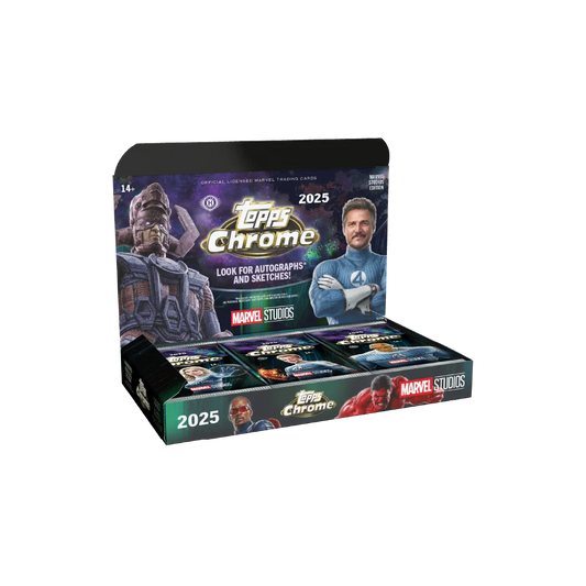 Topps Marvel Studios Chrome 2025 Hobby Box
