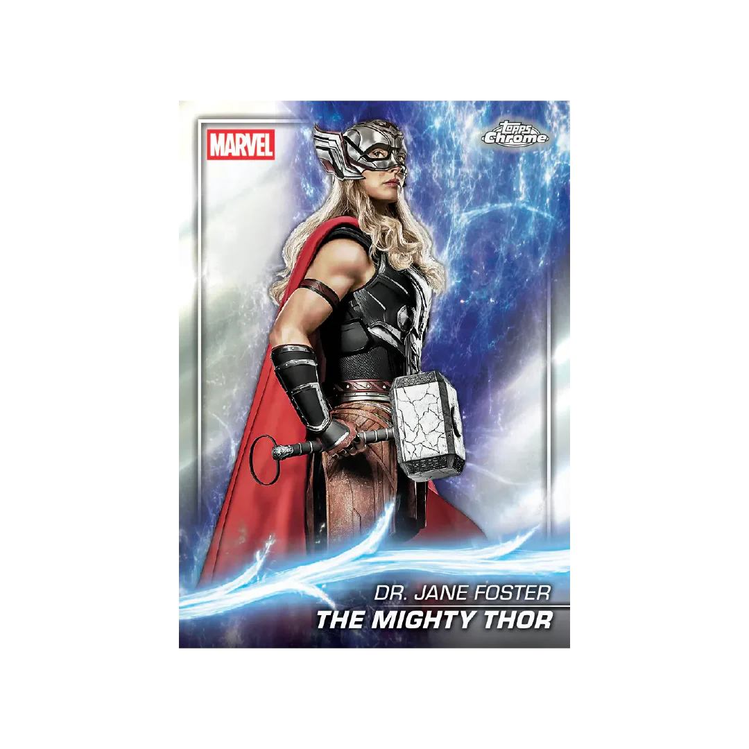 Topps Marvel Studios Chrome 2025 Value Box