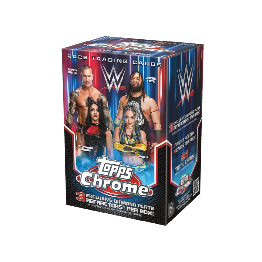 Topps Chrome WWE 2026 Value Box
