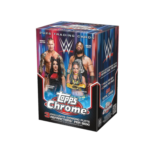 Topps Chrome WWE 2026 Value Box - PRE-ORDER