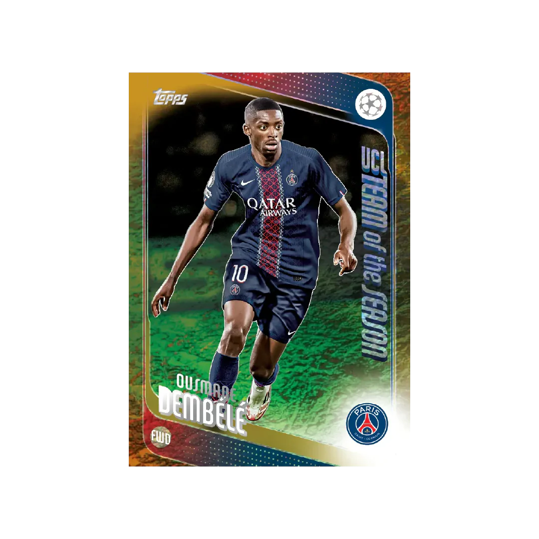 Topps UEFA Club Competitions Flagship 2025/26 Hanger Box