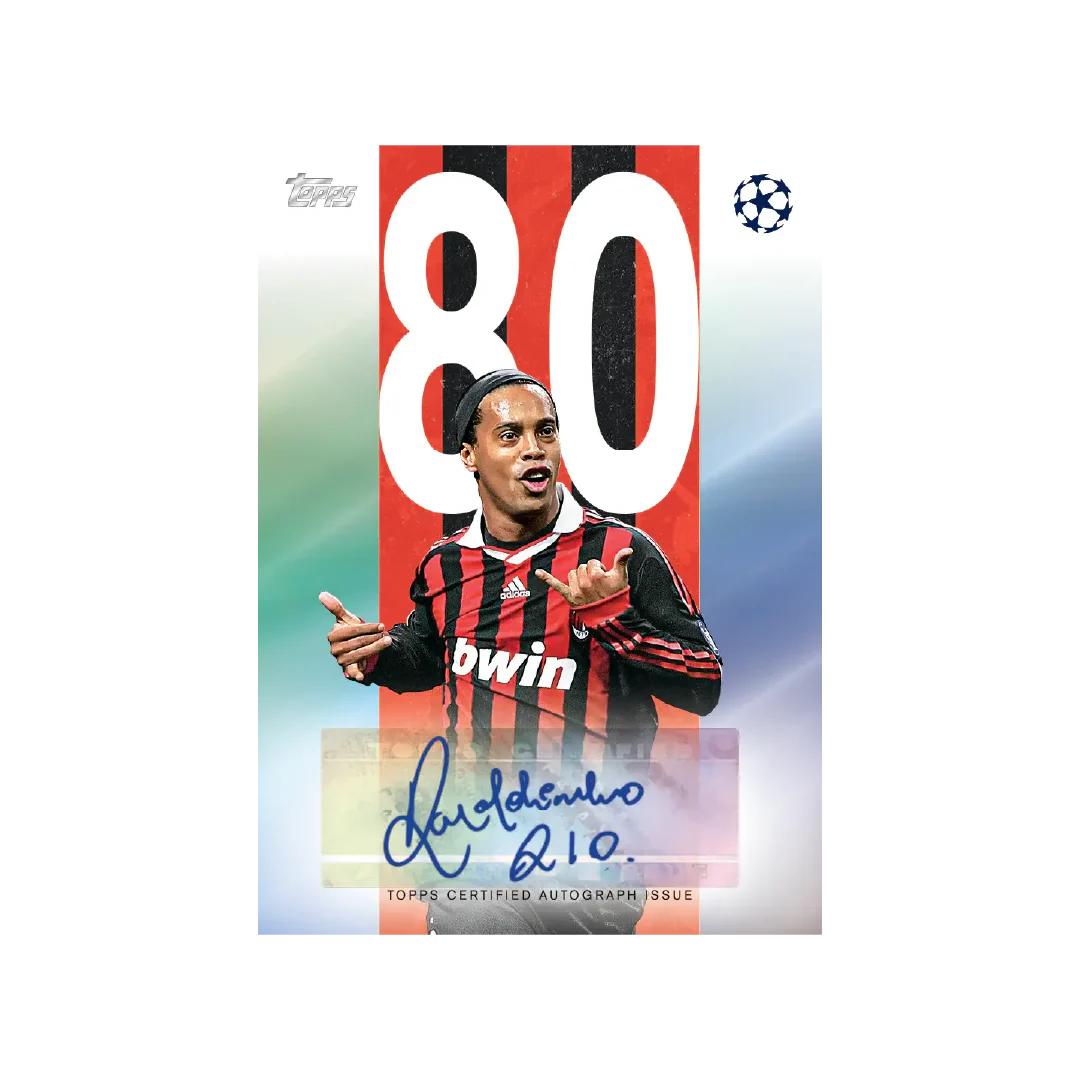 Topps UEFA Club Competitions Flagship 2025/26 Hanger Box