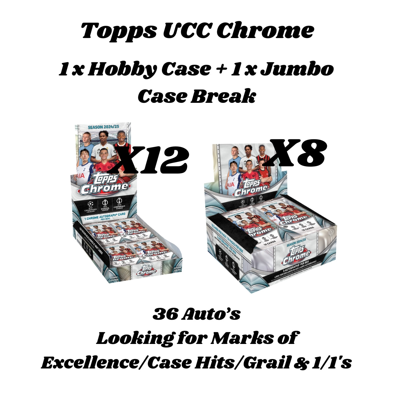 Topps Chrome Hobby Case + Jumbo Case PYT/PYP Case Break
