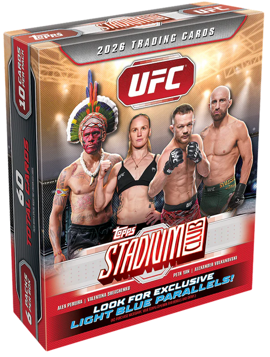 Topps Stadium Club UFC 2026- Mega Box