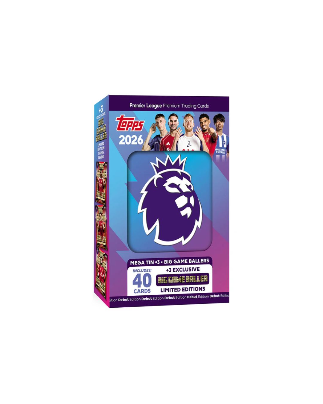 Topps Premier League 2026 - Debut Edition - Mega Tin