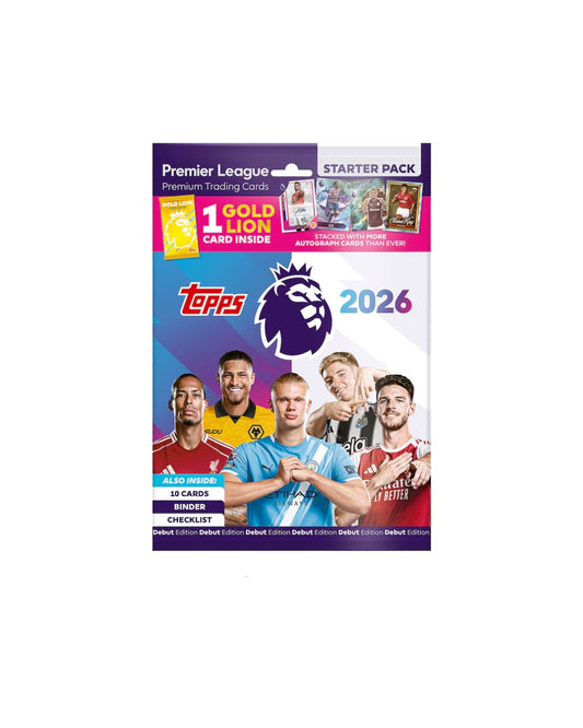 Topps Premier League 2026 - Debut Edition - Standard Starter Pack