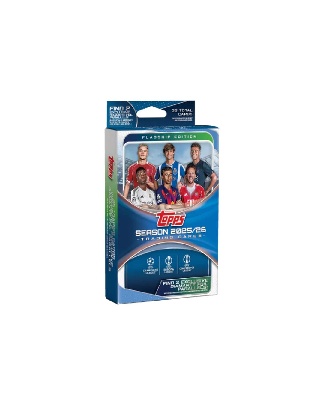 Topps UEFA Club Competitions Flagship 2025/26 Hanger Box