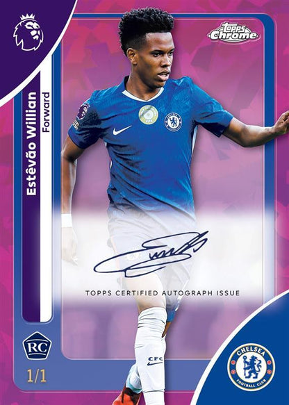 Topps Chrome Premier League Sapphire 2026