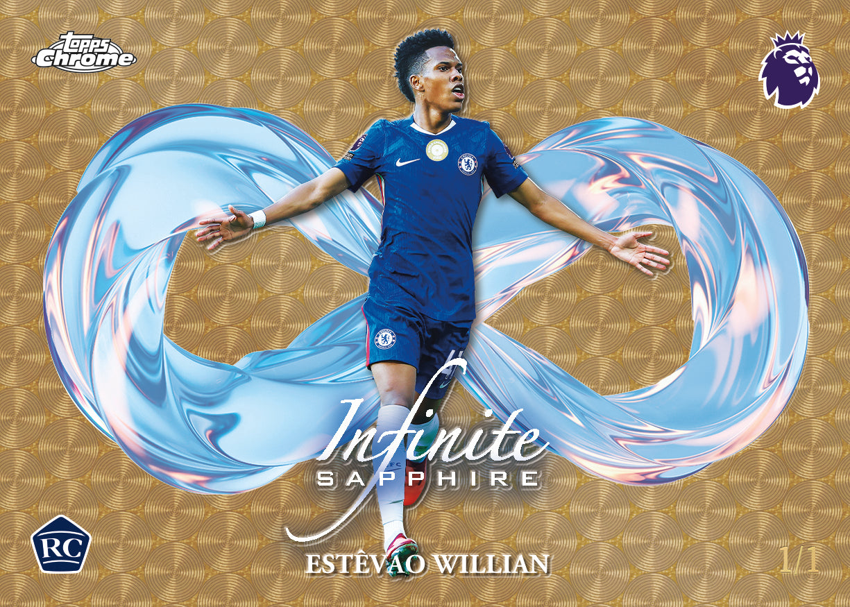 Topps Chrome Premier League Sapphire 2026