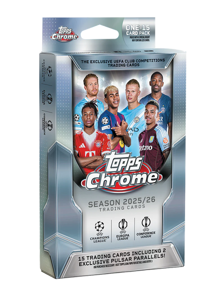 Topps Chrome UCC 2025/26 - Hanger Box - PRE-ORDER