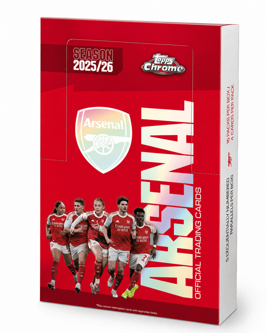 Topps Arsenal Chrome 2025/26