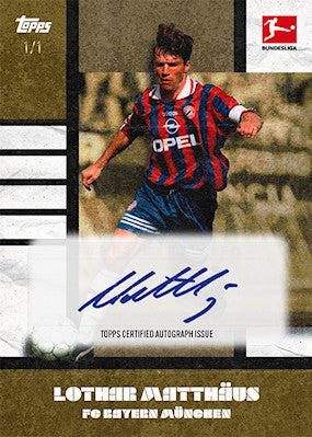 Topps Lothar Matthäus Platinum Curated Set