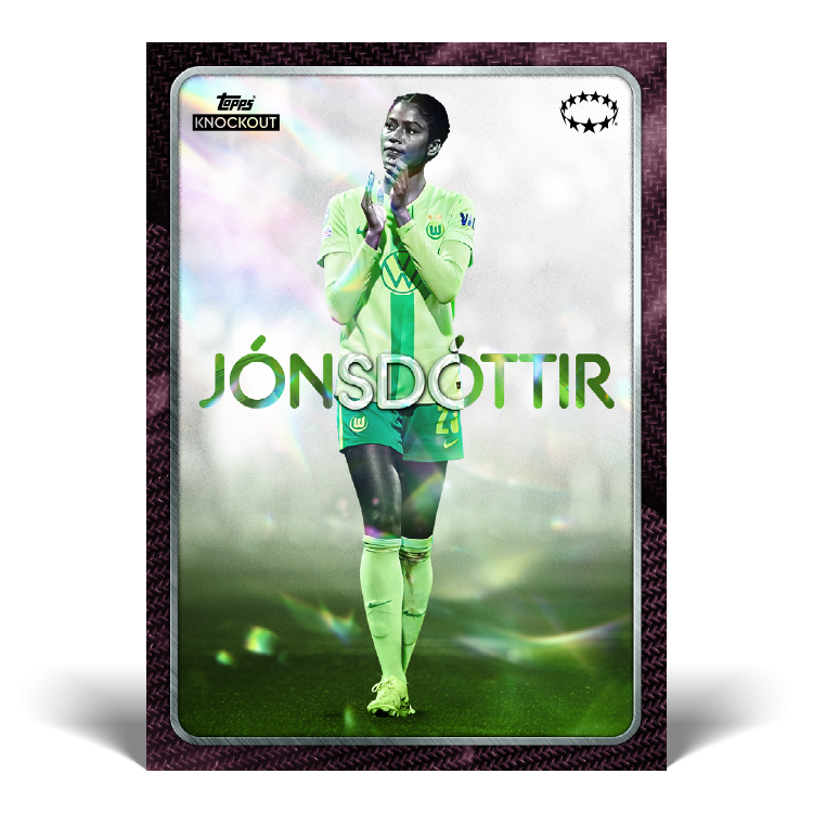 Topps UEFA Women's Champions League Knockout 2024/25
