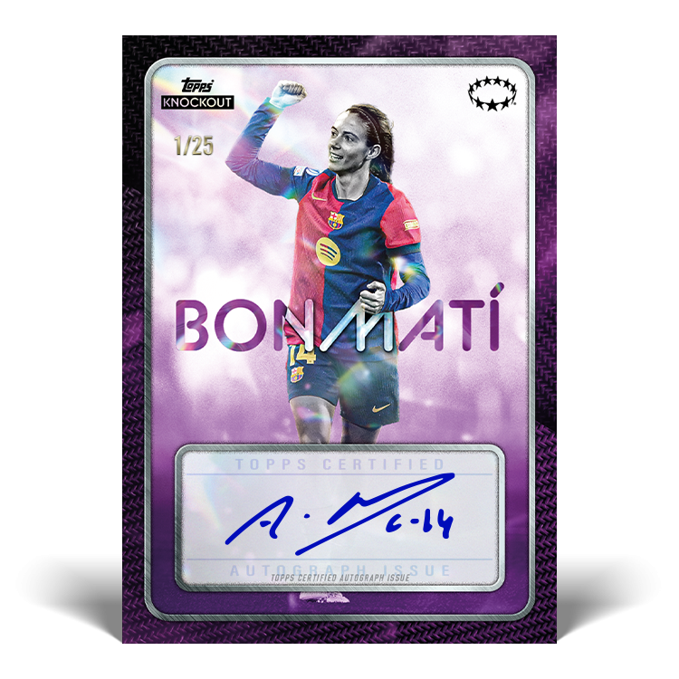 Topps UEFA Women's Champions League Knockout 2024/25