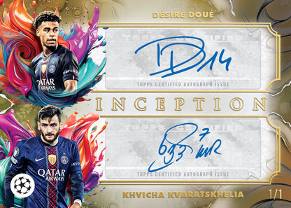 Topps Inception UEFA Club Competitions 2025/26