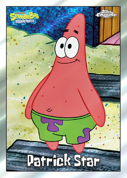 2025 TOPPS CHROME SPONGEBOB 25TH ANNIVERSARY - VALUE BOX