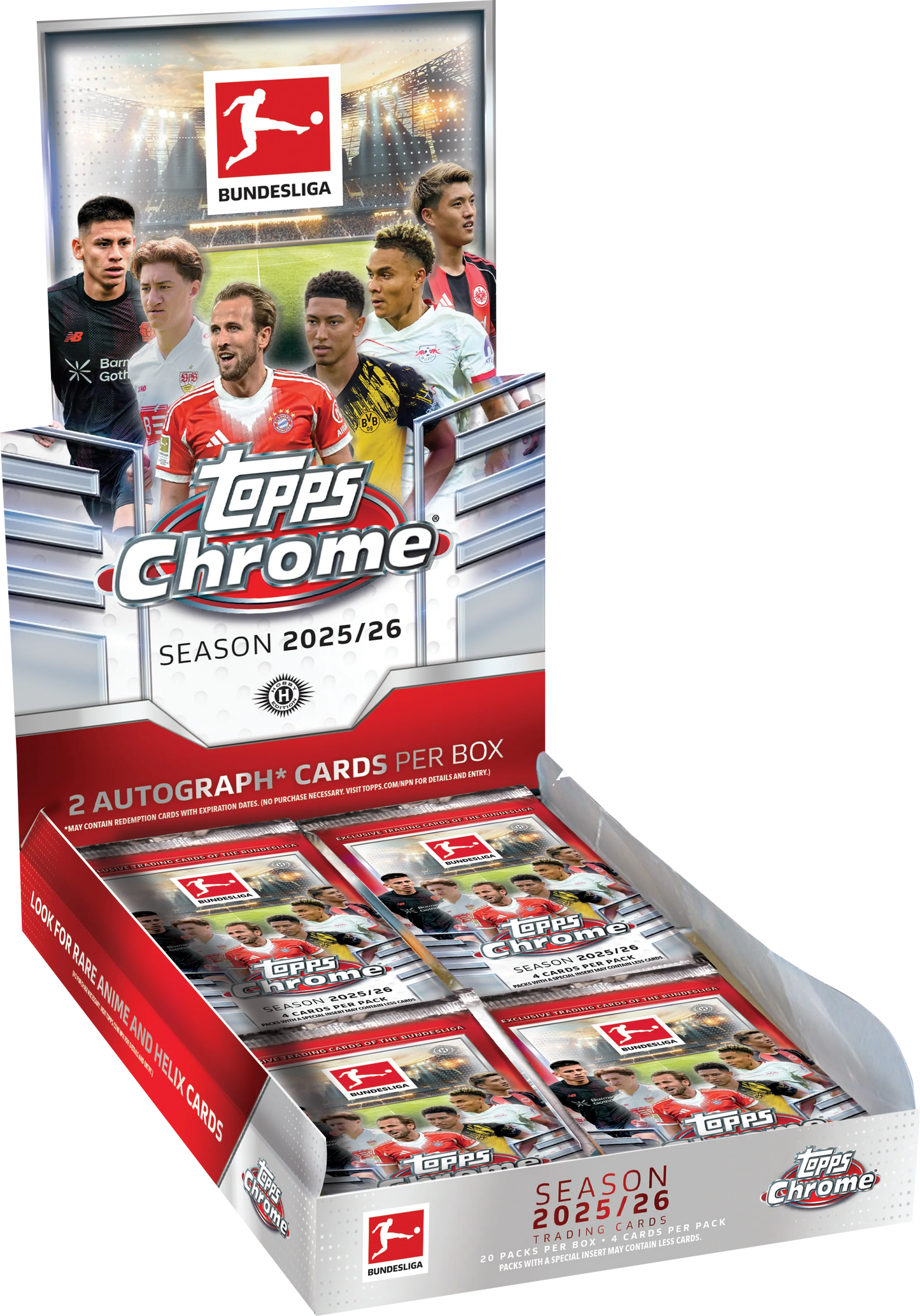 Topps Chrome Bundesliga 2025/26 - Hobby Box