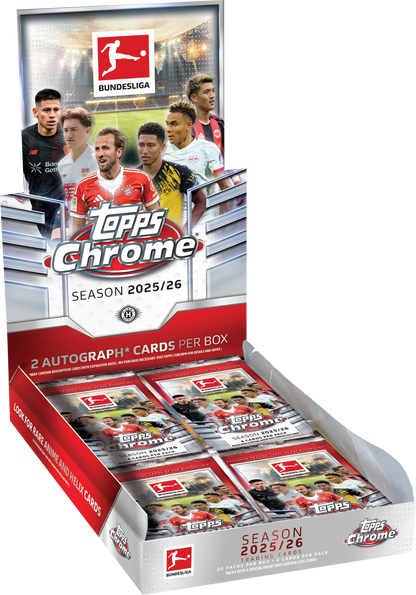 Topps Chrome Bundesliga 2025/26 - Hobby Box