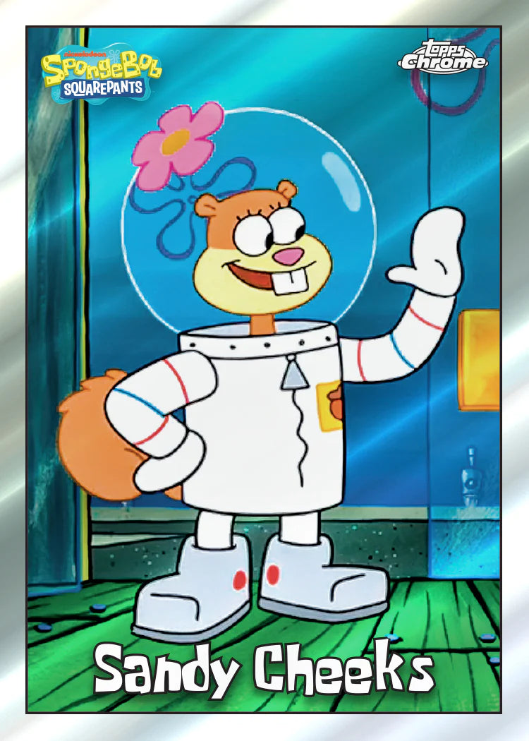 2025 TOPPS CHROME SPONGEBOB 25TH ANNIVERSARY - VALUE BOX