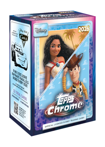 Topps Disney Chrome 2026 Value Box