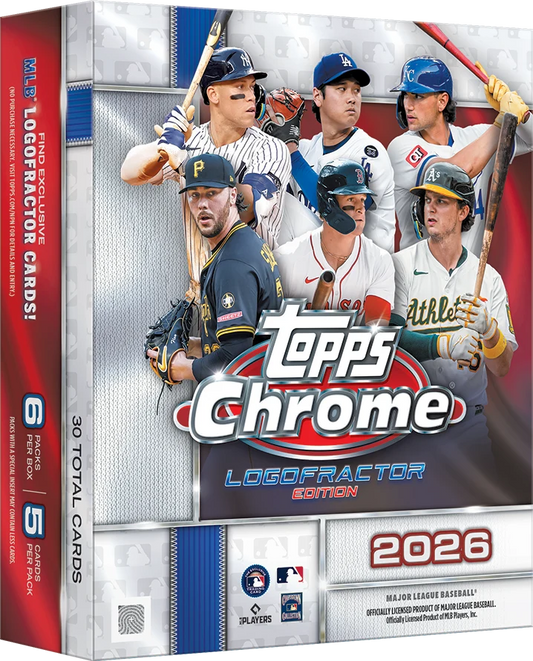Topps Chrome Baseball Logofractor 2026