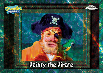 2025 TOPPS CHROME SPONGEBOB 25TH ANNIVERSARY - VALUE BOX