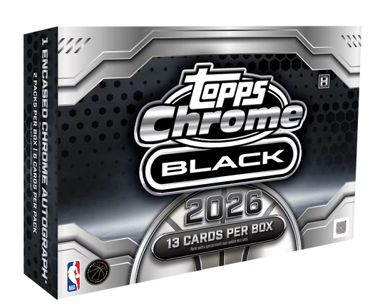 Topps Chrome Black Basketball 2025/26 Hobby Box - PRE-ORDER