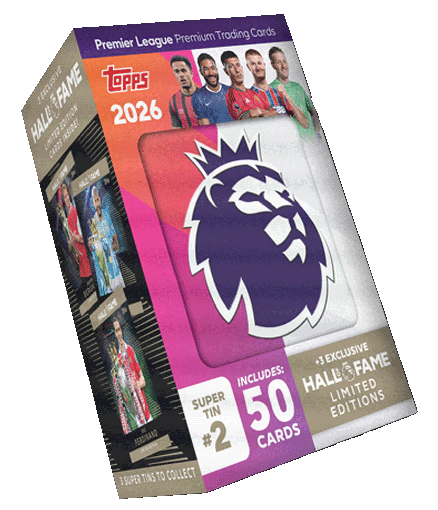 Topps Premier League 2026 - Debut Edition - Super Tin