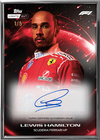 Topps F1 Lights Out 2026
