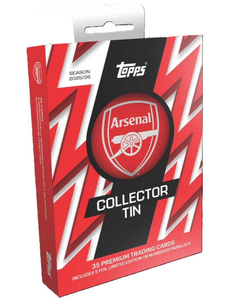 Arsenal Collector Tin 2025-26 - PRE ORDER