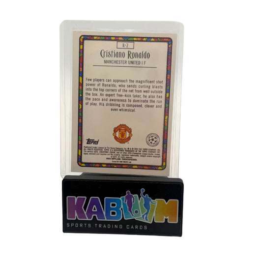 Cristiano Ronaldo Renaissance Case Hit Topps Merlin UEFA 2022