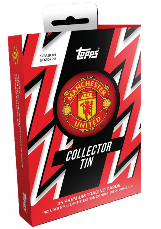 Manchester United Collectors Tin - 2025-26 - PRE ORDER