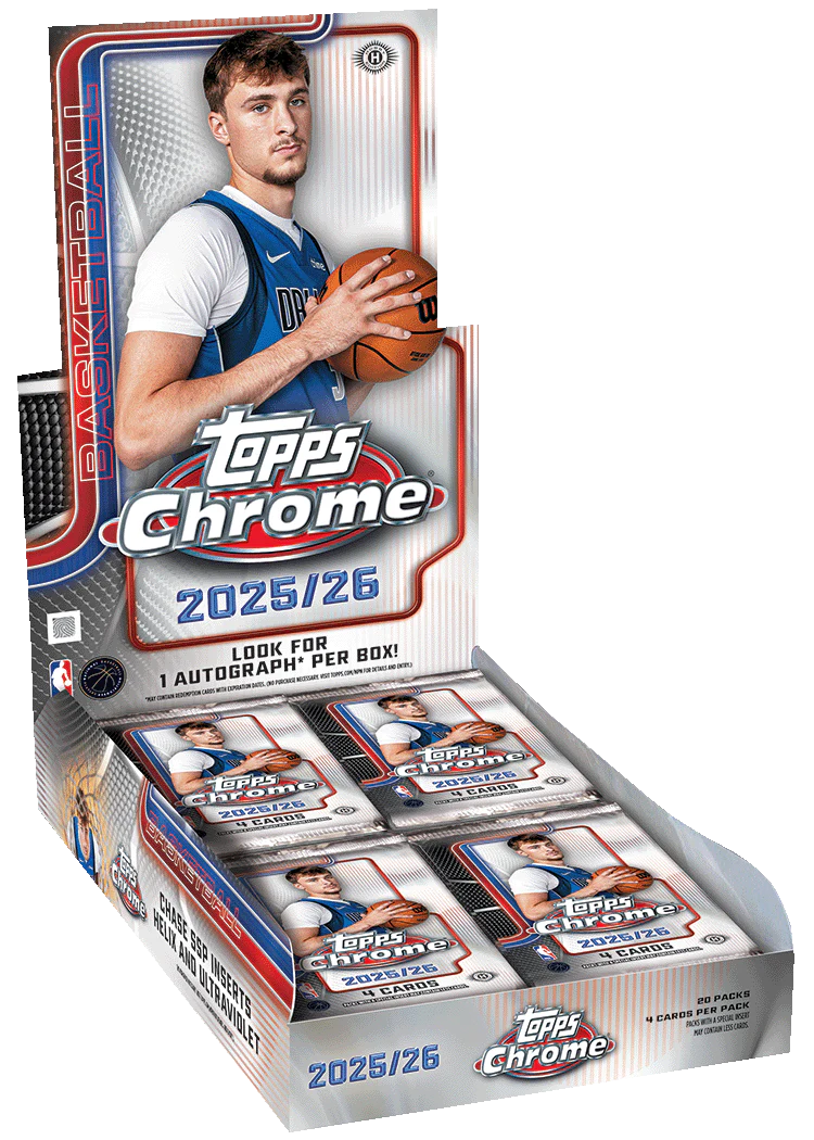 Topps Chrome Basketball 2025/26 - Hobby Box - Pre Order