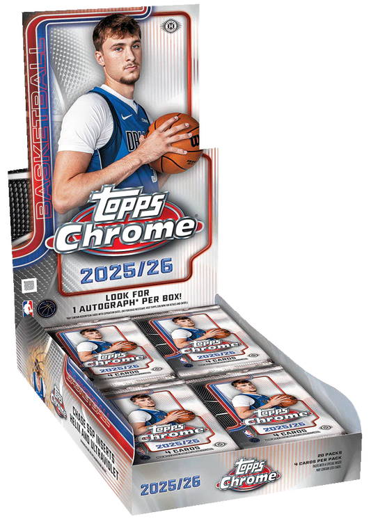 Topps Chrome Basketball 2025/26 - Hobby Box - Pre Order