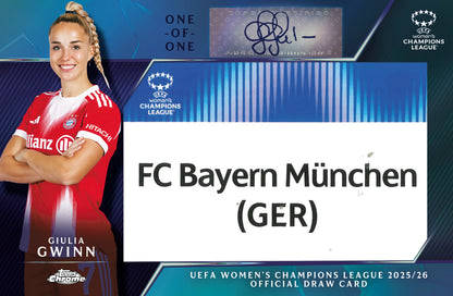 Topps Chrome UEFA Women's Champions League 2025/26 - Hobby Box