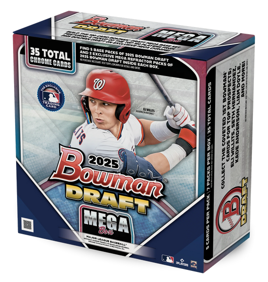 Topps Bowman Draft Baseball 2025 - Mega Box - PRE ORDER